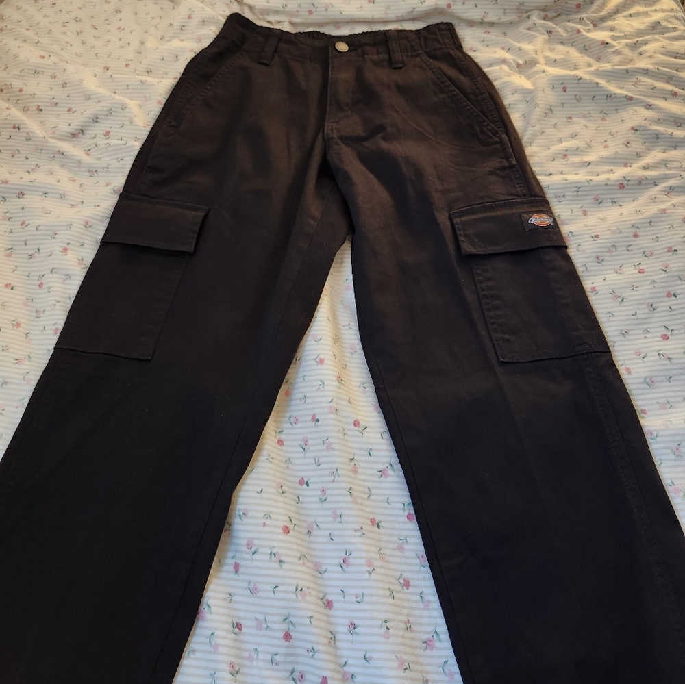 DICKIES Women's High Rise Fit Cargo Jogger Pants